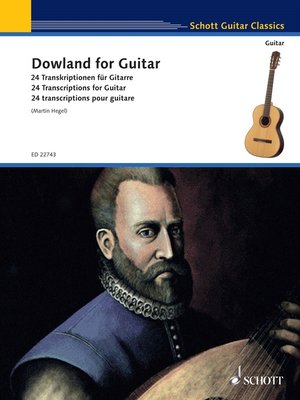 cover image of Dowland for Guitar